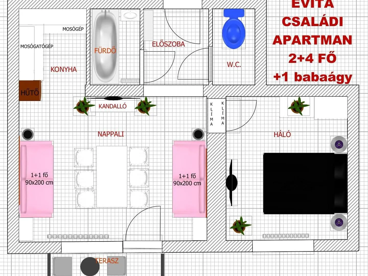 Hajdúszoboszló Evita Apartman
